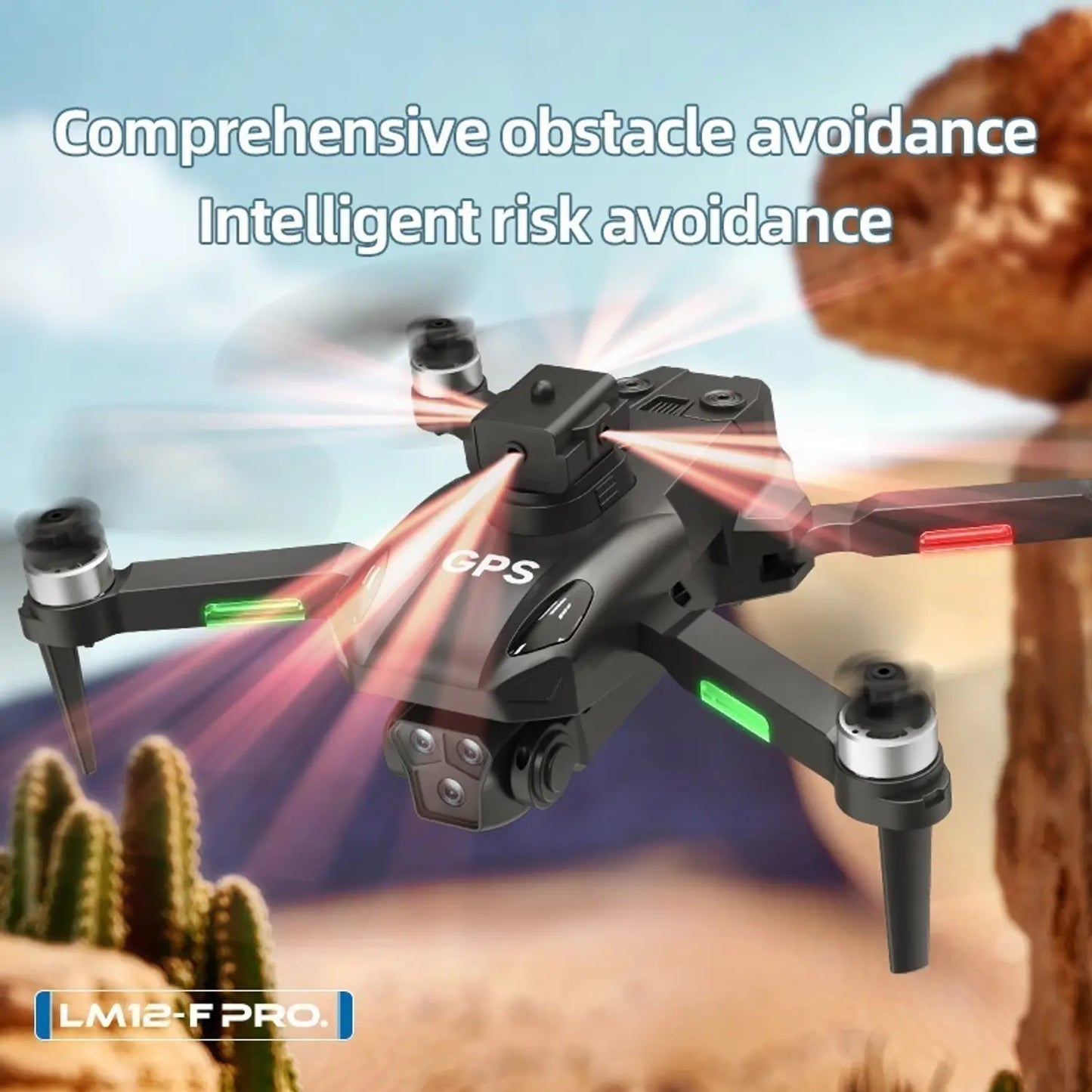 Maxnite™ LM12-F Pro GPS Drone