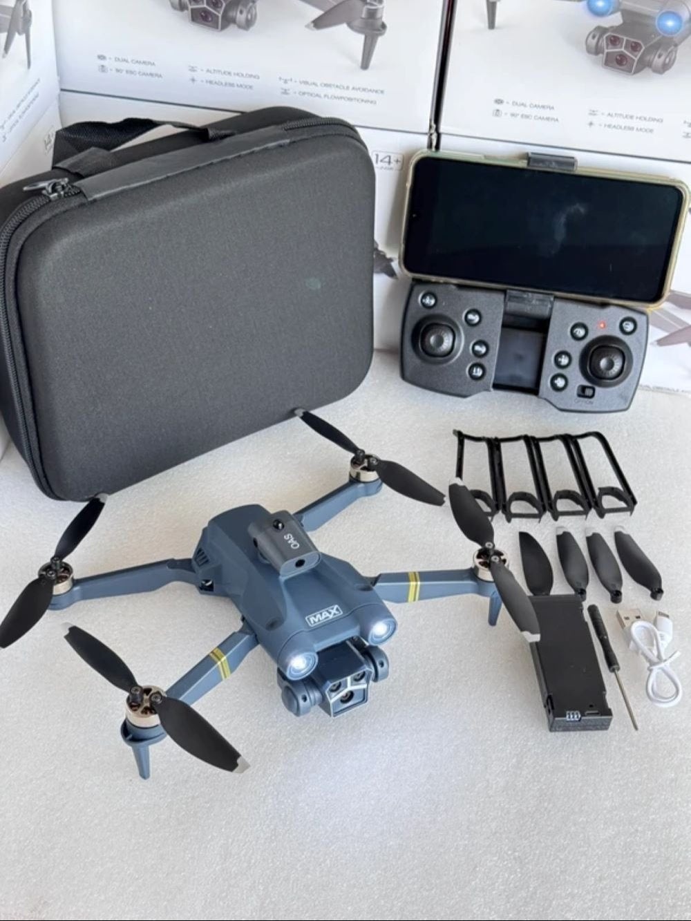 Maxnite™ M3 Max Dual Brushless Motor Camera Drone