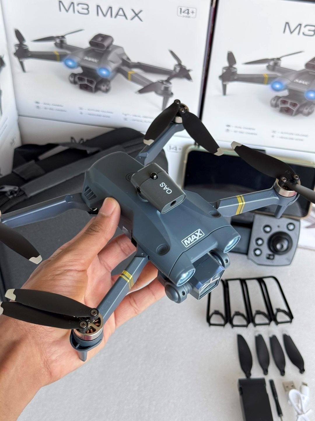 Maxnite™ M3 Max Dual Brushless Motor Camera Drone